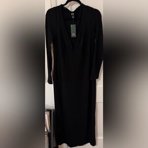 Wild Fable Black Long Sleeve Dress, body-con 1x, super soft and stretchy, sexy!
